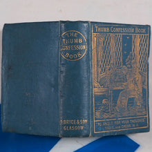 Load image into Gallery viewer, Thumb Confession Book. Publication Date: 1885 Condition: Very Good. &gt;&gt;MINIATURE BOOK&lt;&lt;
