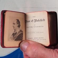 Load image into Gallery viewer, Vicar of Wakefield &gt;&gt;MINIATURE BOOK&lt;&lt; Goldsmith, Oliver. Publication Date: 1900 Condition: Very Good. Binding Variant B. &gt;&gt;MINIATURE BOOK&lt;&lt;
