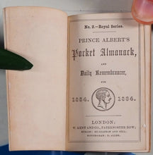 Load image into Gallery viewer, Prince Albert&#39;s Pocket Almanack, and Daily Remembrancer for 1864. Albert, Prince.&gt;&gt;RARE MINIATURE ALMANAC&lt;&lt; Publication Date: 1863 CONDITION: VERY GOOD
