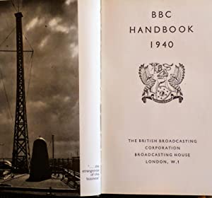 BBC Handbook 1940 >>>>WARTIME PROPAGANDA. IN ORIGINAL DUSTWRAPPER<<<< Publication Date: 1939 Condition: Good