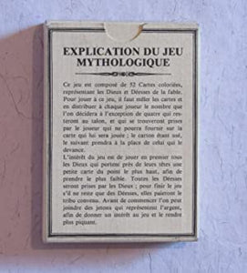 Jeu Mythologique