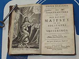 Eikon Basilike [in Greek]. The Pourtraicture of His Sacred Maiestie in His Solitudes and Sufferings. CHARLES I [GAUDEN (JOHN)] Publication Date: 1681 Condition: Good