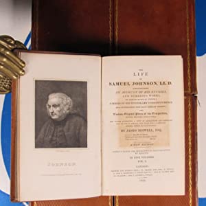 The Life of Samuel Johnson, LL.D. Comprehending an account of his studies and numerous works, in chronological order. BOSWELL, James. Publication Date: 1824 Condition: Very Good